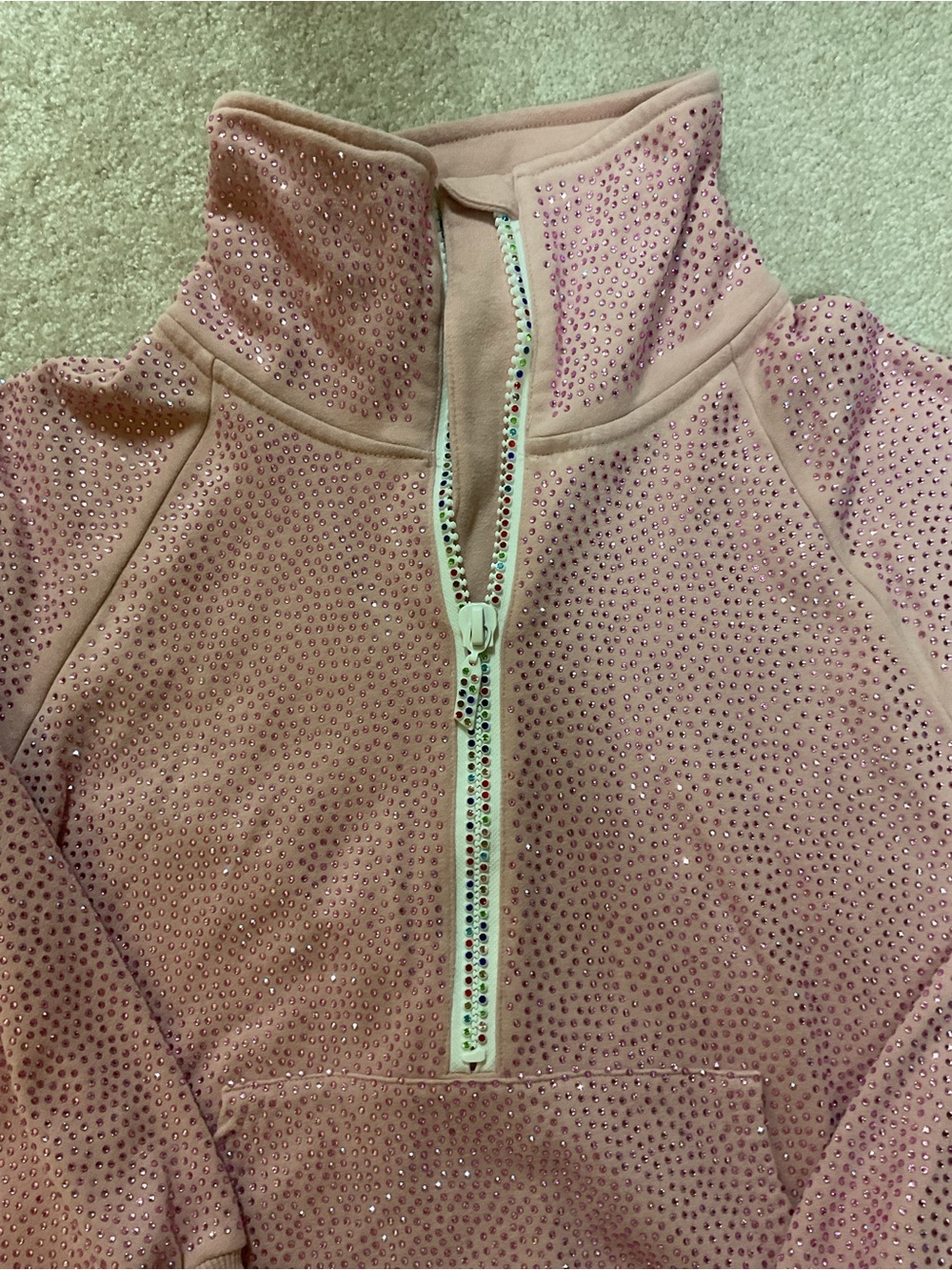 Queen Of Sparkles zip up